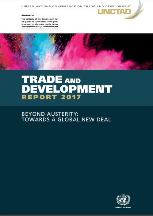 UNCTAD 연례 무역과 개발 보고서 2017년판
