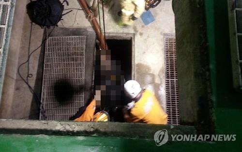제주 하수처리장 저류지 준설공사 사망사고