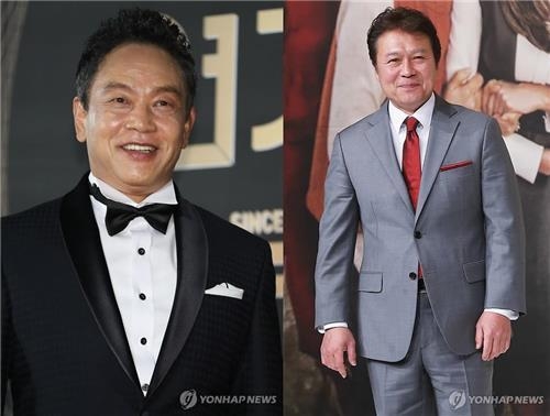 김영철(왼쪽)과 천호진