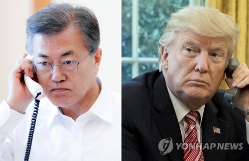 한미 정상 전화 통화, 한반도 정세 변화 논의