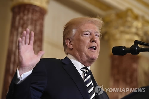 도널드 트럼프 미국 대통령