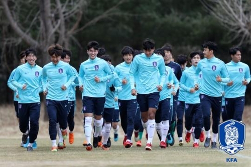 1차 소집 당시 U-23 대표팀