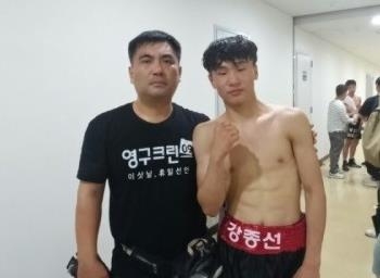 임홍진 관장과 강종선 선수