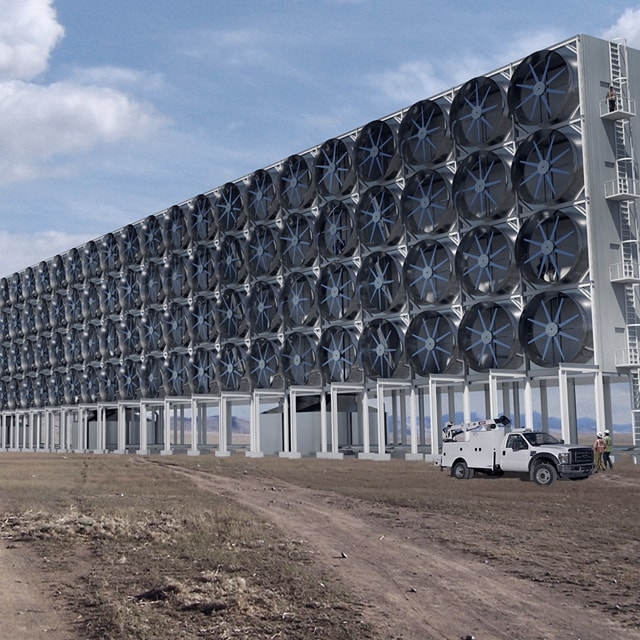 카본엔지니어링의 CO2 포집 시설