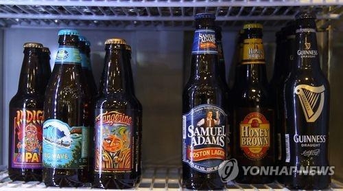 수입 맥주 [연합뉴스 자료 사진]