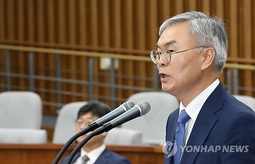 인사말하는 김선수 대법관 후보자