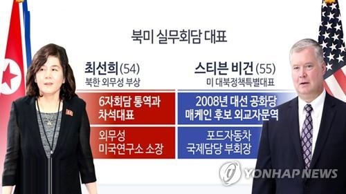 북미실무회담대표 (CG)