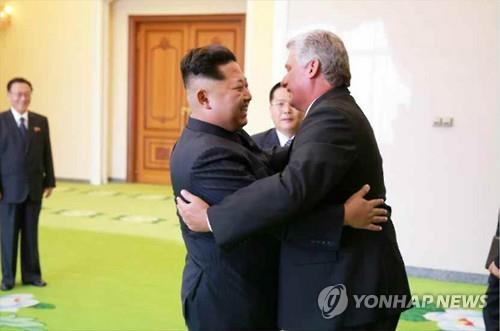 2015년 김정은-디아스카넬 회동