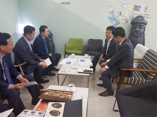 완도군-제주특별자치도 교류 협력 논의.