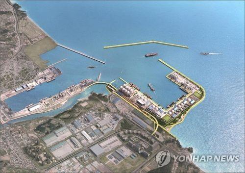 동해항 3단계 개발사업.
