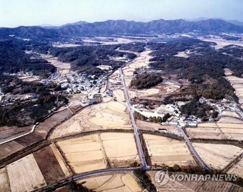 경기도 용인시 원삼면 일대