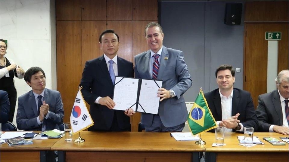 천안시-브라질 깜삐나스시, 국제 우호도시 협약