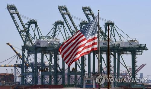 미국 로스앤젤레스의 롱비치 항구