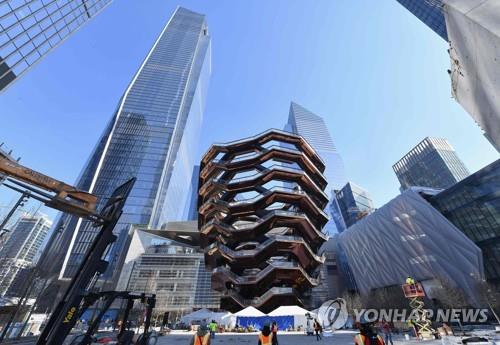 미국 뉴욕의 허드슨 야드 프로젝트