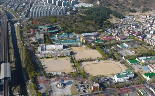 김해 구지봉 주변 모습
