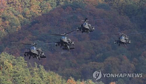 헬기 편대비행