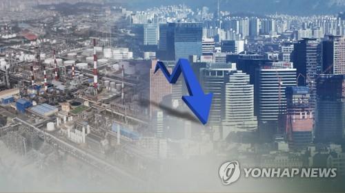 짙어지는 경기 먹구름 (CG)