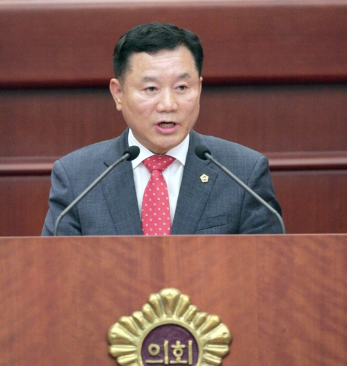 송지용 전북도의원 도정질의의