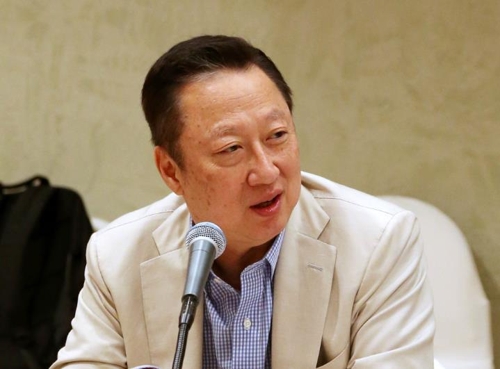 발언하는 박용만 대한상의 회장