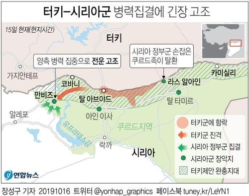 "쿠르드, 시리아 알-아인서 철수"…터키와 휴전합의 이행 행보(종합) - 1