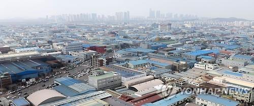 스산한 기운 뿜는 인천 남동공단