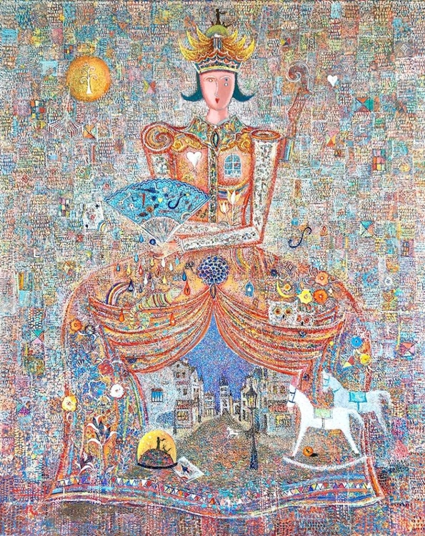 정일, 'Reminisce' 182x227.3cm Oil on canvas 2018