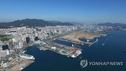 북항 재개발지역 전경