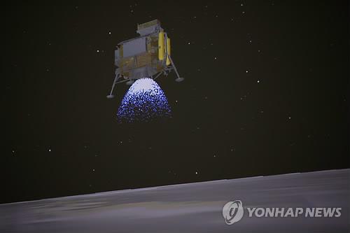 인류 최초로 '달 뒷면' 착륙하는 창어 4호의 시뮬레이션 영상