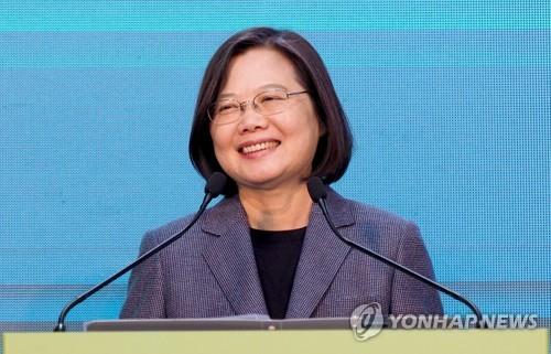'재선 성공' 차이잉원 대만 총통 기자회견