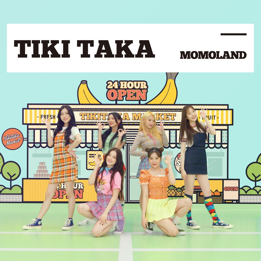 모모랜드가 발매하는 뽀로로 주제곡 '티키 타카'