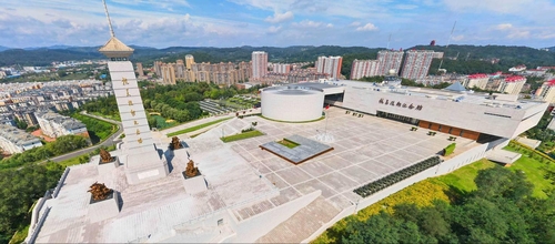중국 단둥 항미원조 기념관 전경