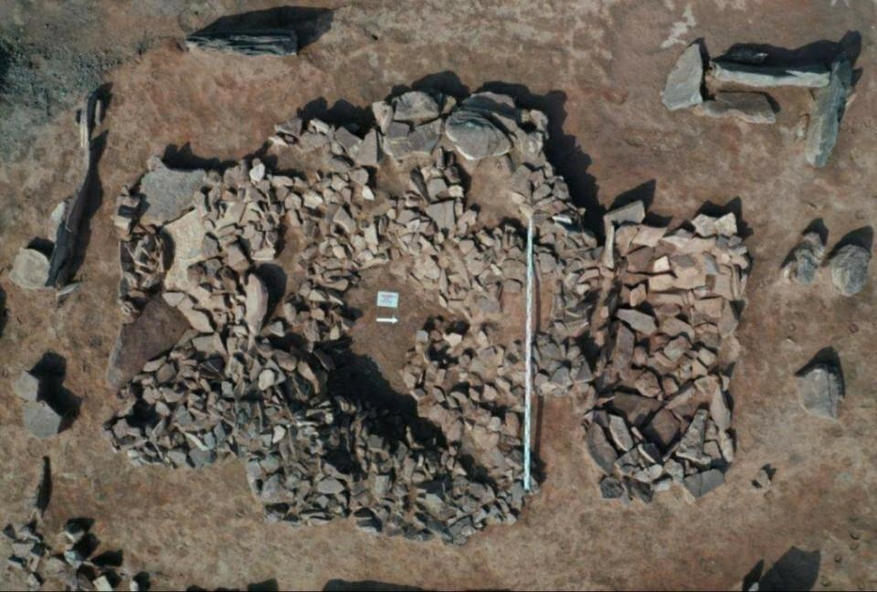 2천500년 전 스키타이 전사 무덤