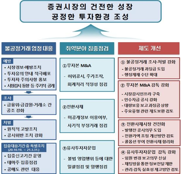 금융당국, 내년 3월까지 테마주·불법 공매도 집중 조사 - 2