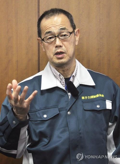 후케타 도요시 일본 원자력규제위원장 [교도=연합뉴스 자료사진] 