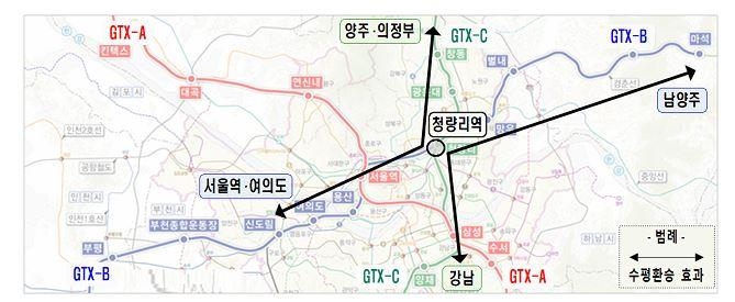GTX 노선도