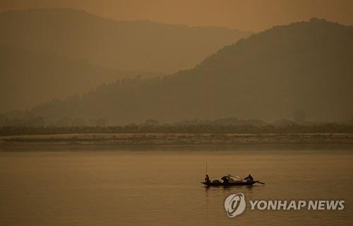 인도 동북부 아삼주를 지나는 브라마푸트라강. [AP=연합뉴스]