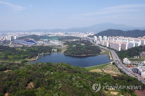 중앙공원 전경