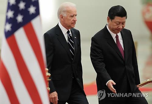 바이든 미국 대통령 당선인과 시진핑 중국 국가주석