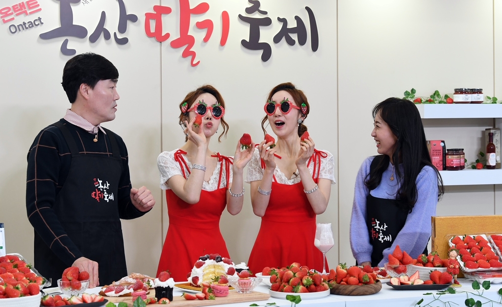 온택트 논산딸기축제 개막
