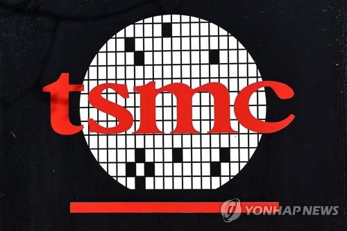 세계 최대 파운드리 기업인 대만 TSMC 로고 