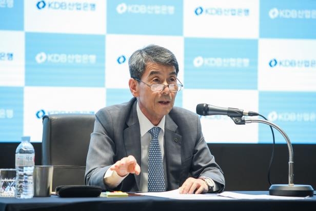 이동걸 산업은행 회장, 취임 4주년 기념 온라인 기자간담회