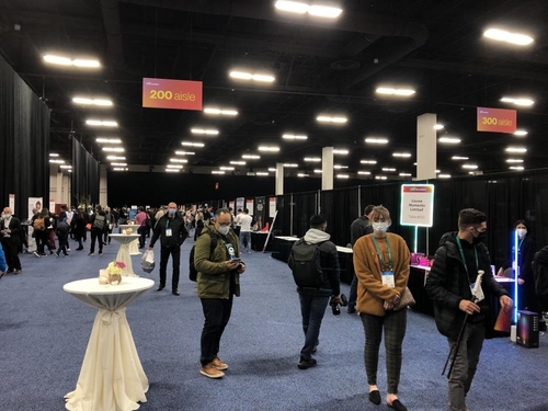 CES 2022 행사 현장