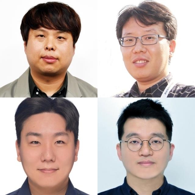 왼쪽부터 시계방향으로 김지섭, 김식, 배중현, 윤승재 기자. [한국야구기자회 제공. 재판매 및 DB 금지]