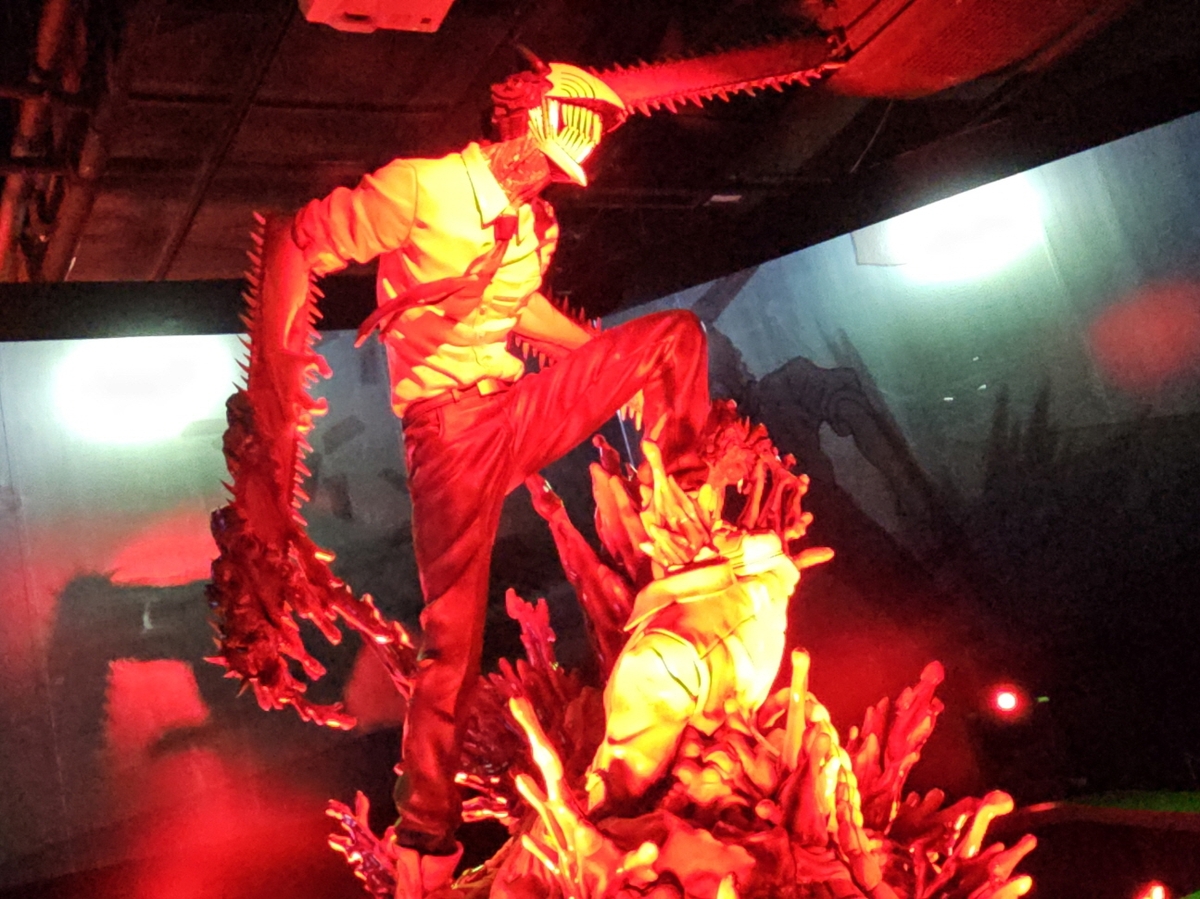 '체인소 맨' 전시