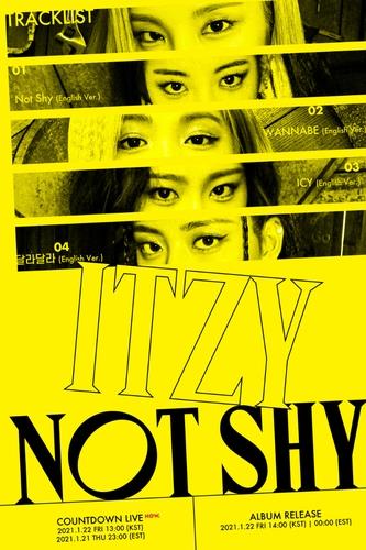 El grupo femenino de K-pop ITZY lanzará su primer álbum en inglés el próximo mes