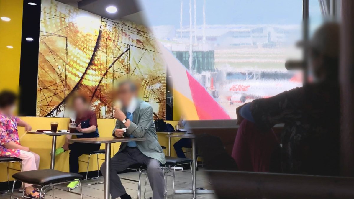 패스트푸드점으로 공항으로…어르신들 여름나기