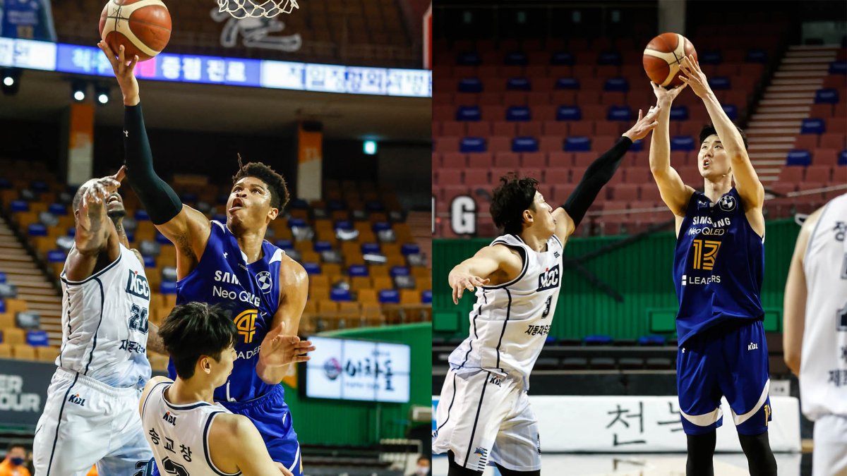'힉스 더블더블' 삼성, 접전 끝에 승리…KCC 3연패