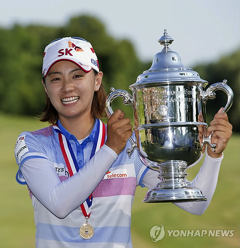 US여자오픈 골프대회에서 우승을 차지한 최나연(AP=연합뉴스)