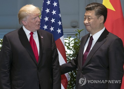 G20 정상회담서 만난 미국-중국 정상