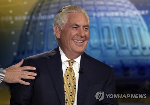 폭스뉴스와 북한 관련 인터뷰를 마친 틸러슨 미국 국무장관